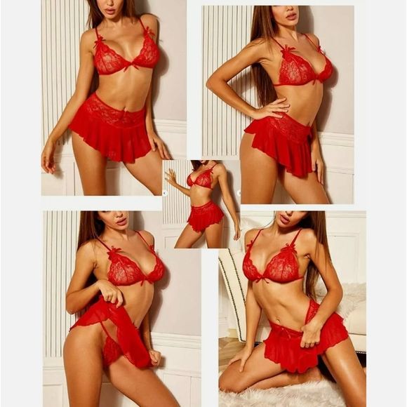 🌡️Sexy Lingerie Lace Dress Underwear❤️ Babydoll - Picture 2 of 6